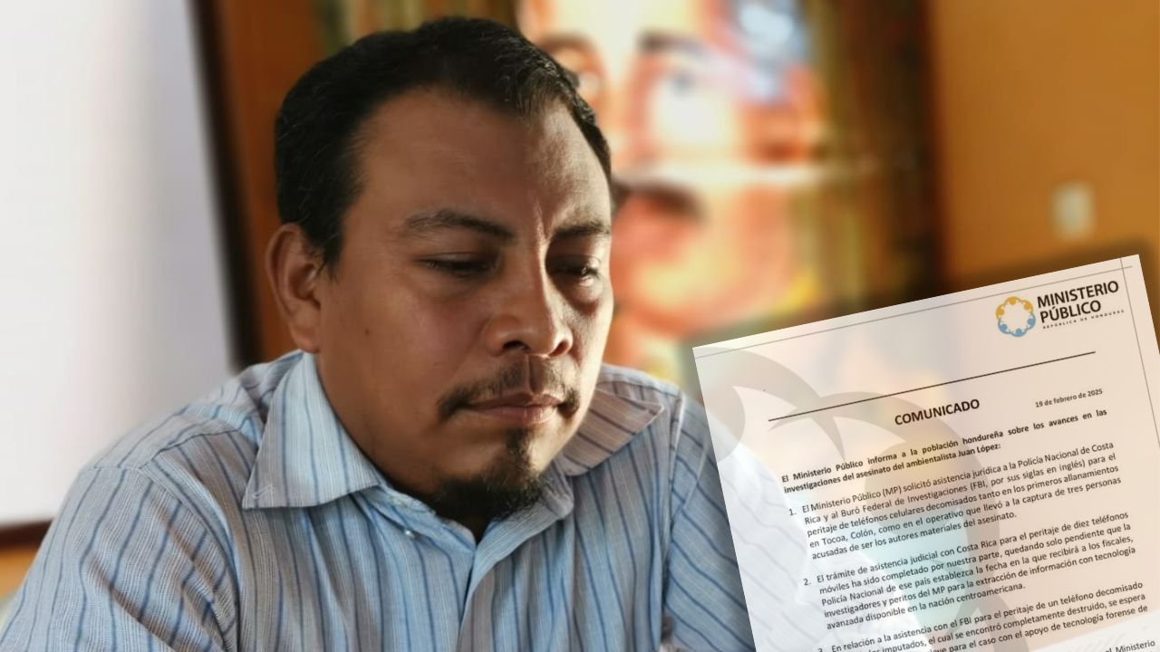 Caso Juan López: Esto informó el MP sobre el crimen contra el ambientalista