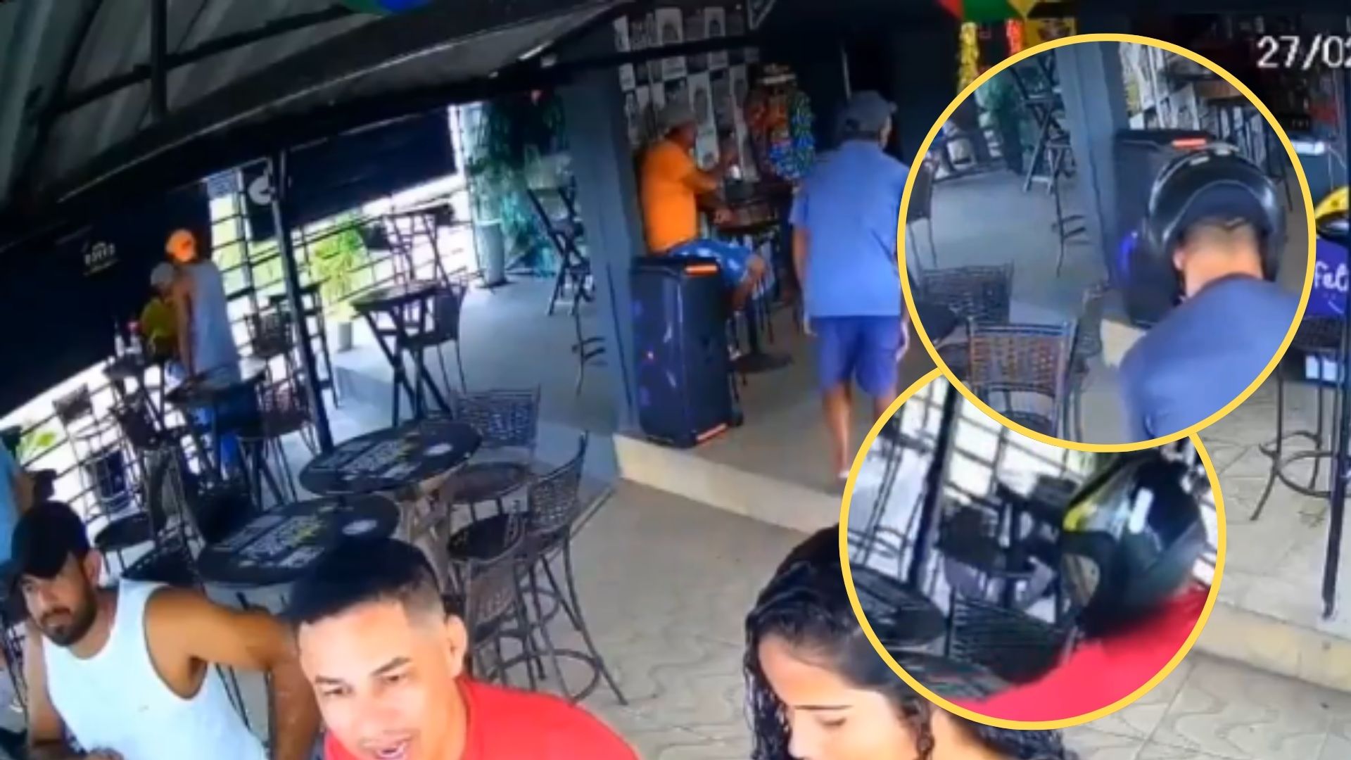 VIDEO: Sicarios rematan a hombre que acababa de recibir un disparo