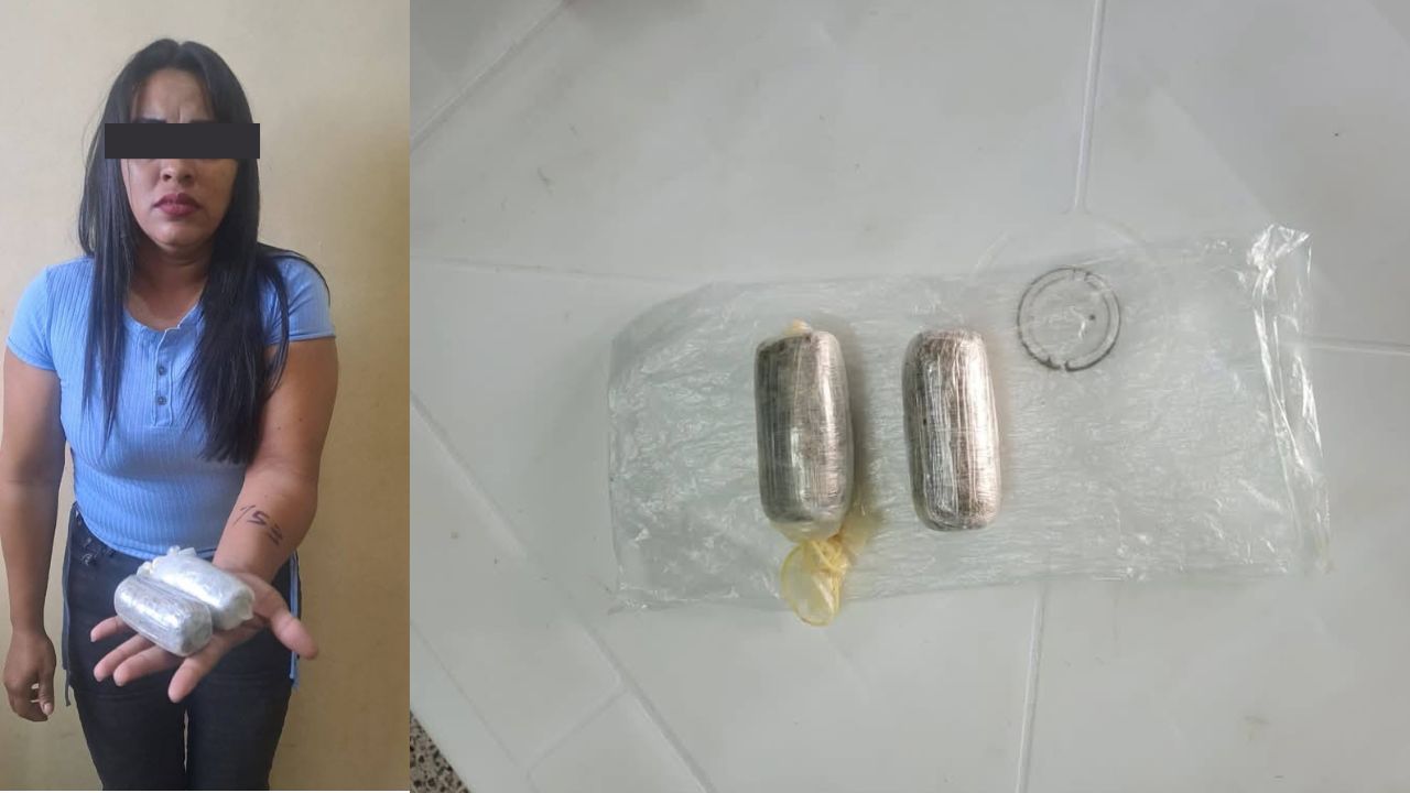 Capturan a hondureña cuando intentaba ingresar droga en su parte íntima a la cárcel de Támara