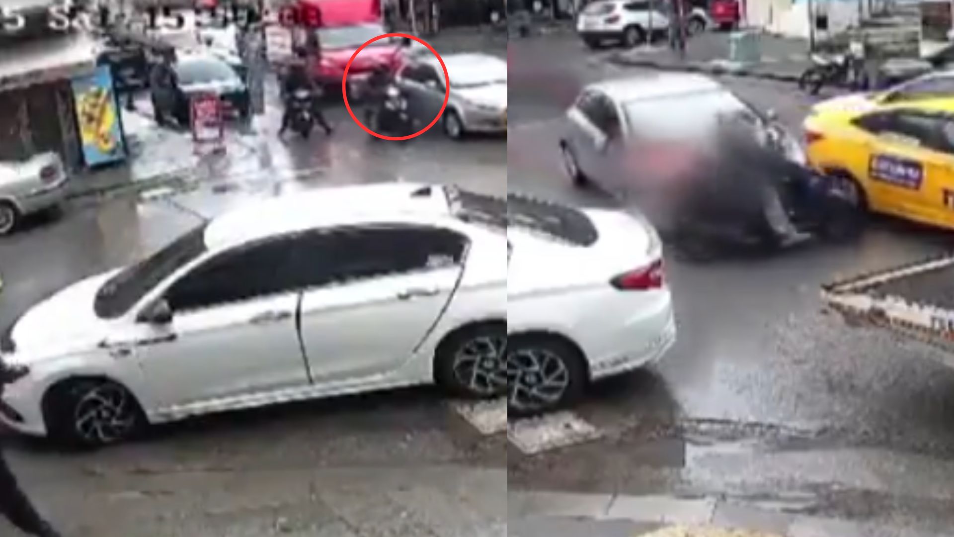 VIDEO: Mujer embiste y mata a motociclista tras discusión por un retrovisor roto ¿Dónde ocurrió?