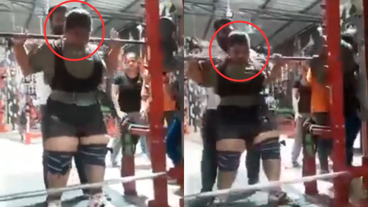 Vídeo: Mujer muere al caerle pesa en el cuello mientras hacía ejercicio
