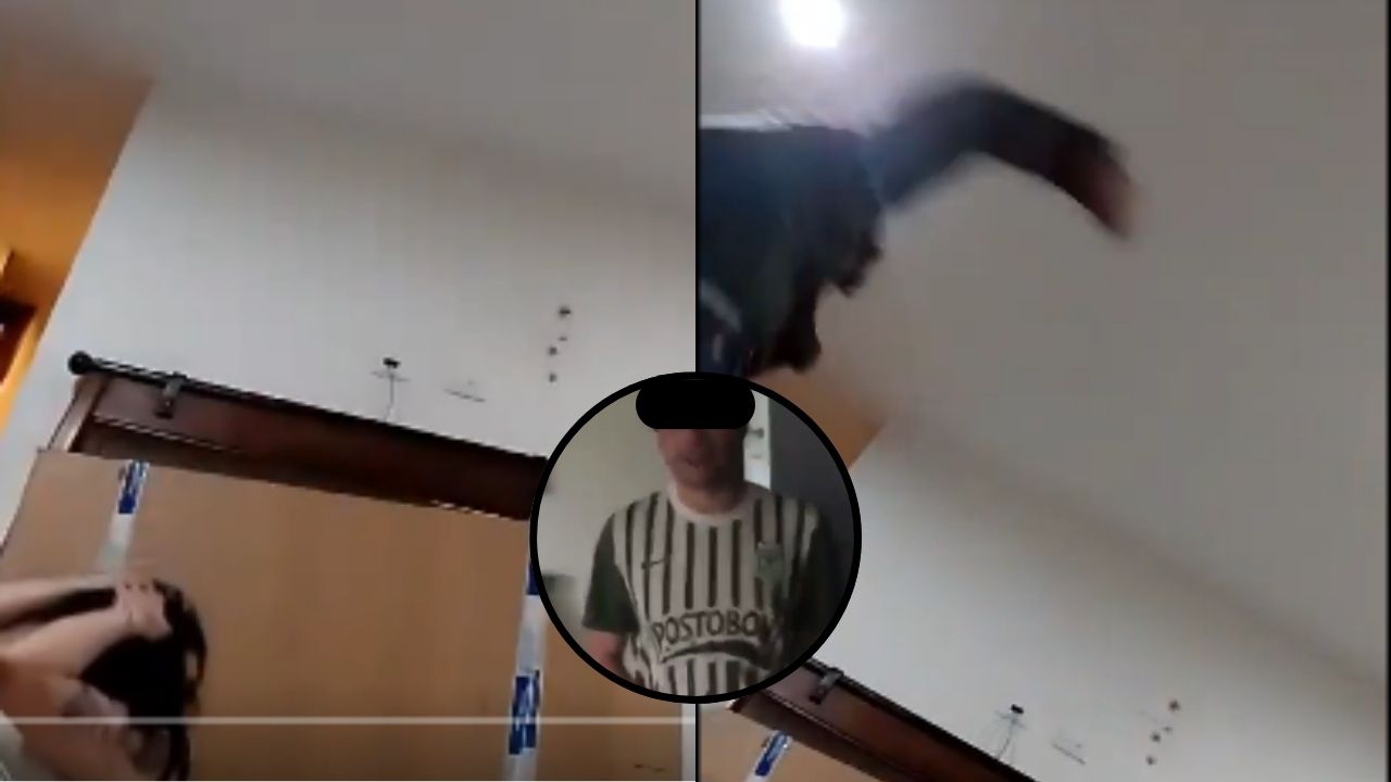 Mujer graba momento en que su pareja la golpeó por 'responderle mal'