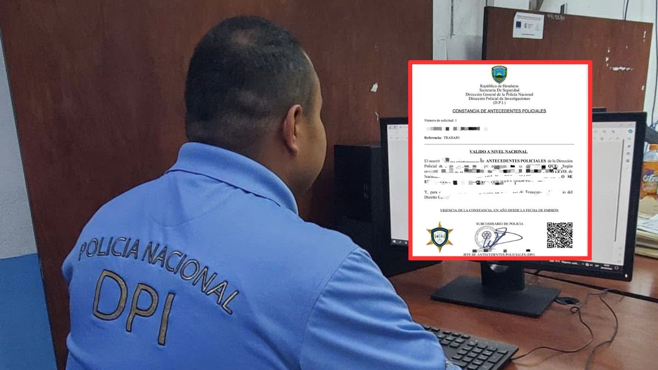 ¿Cómo solicitar los nuevos antecedentes policiales en Honduras?