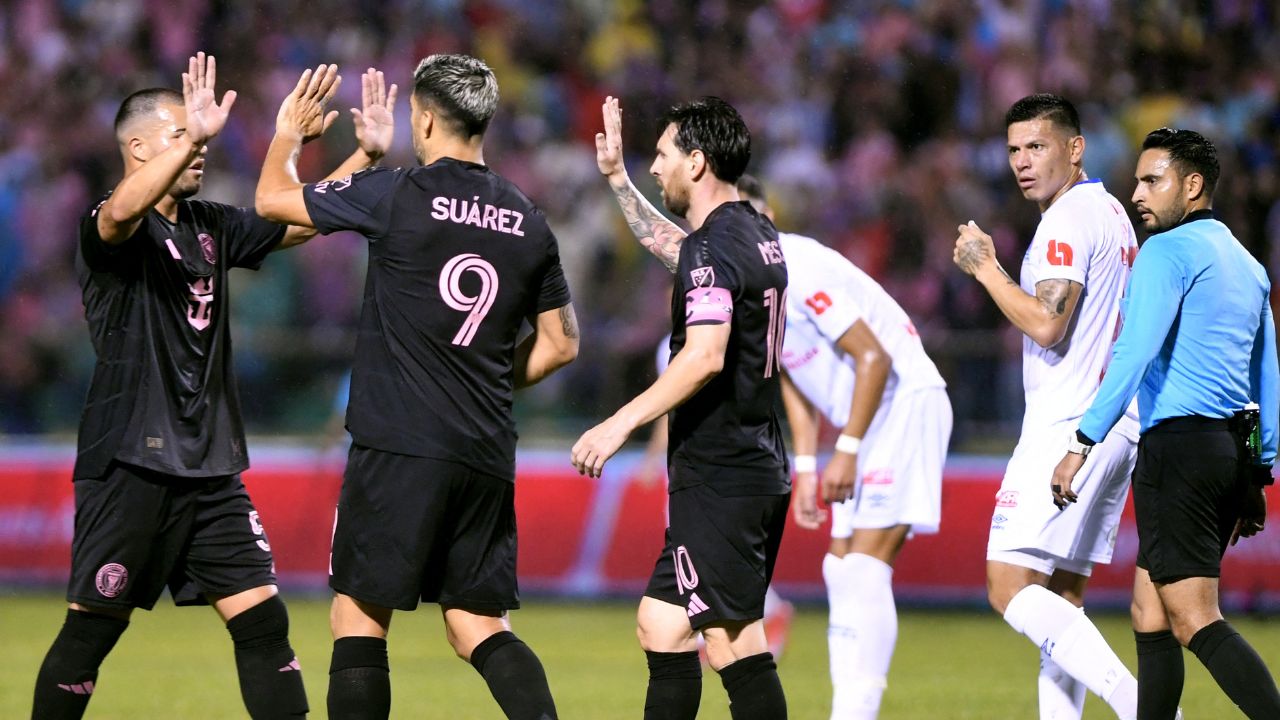 Con partidazo de Messi, Inter de Miami golea 0-5 a Olimpia en San Pedro Sula