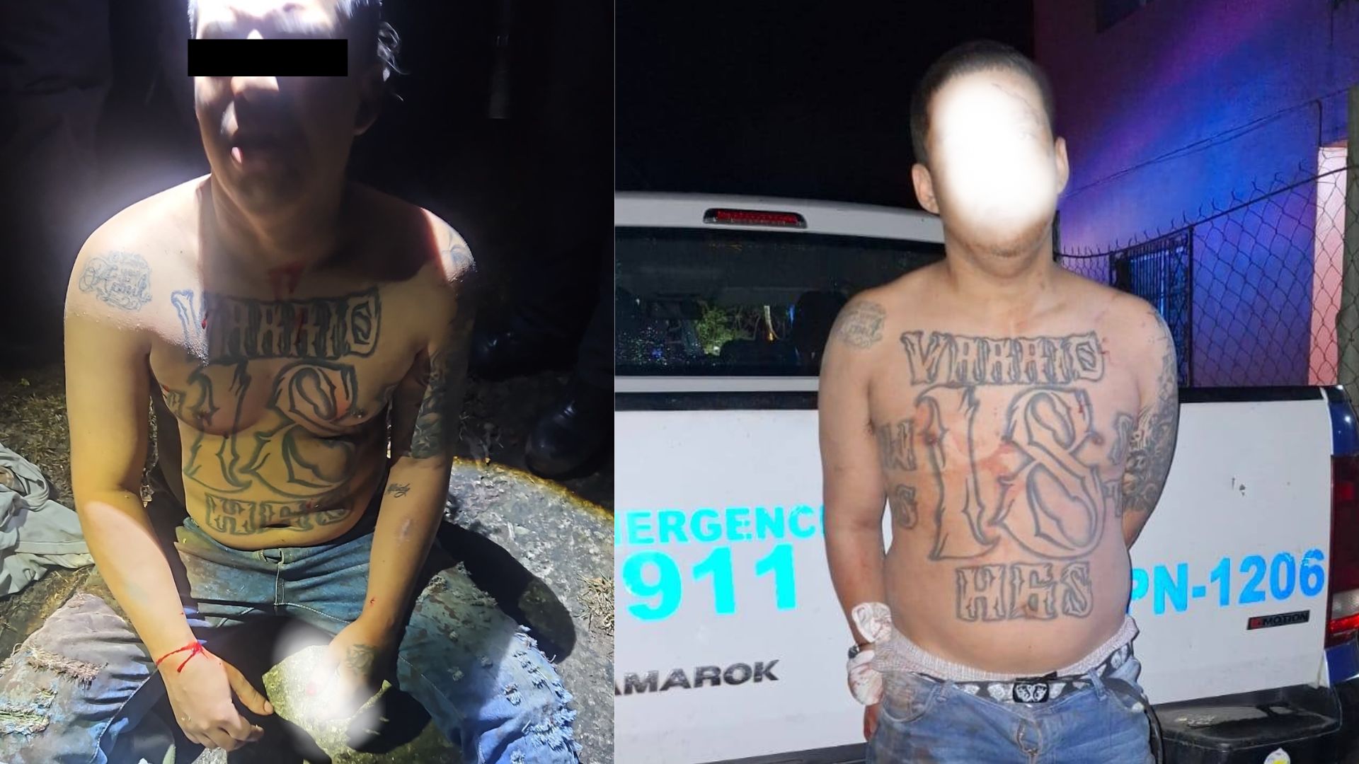 ¿Quién es "Tyni", el pandillero capturado tras enfrentarse a la Policía en Tegucigalpa?