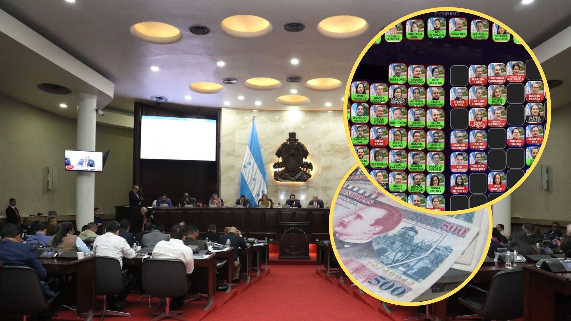 En madrugón, Congreso Nacional aprueba Presupuesto 2025 por más de L 430 mil millones