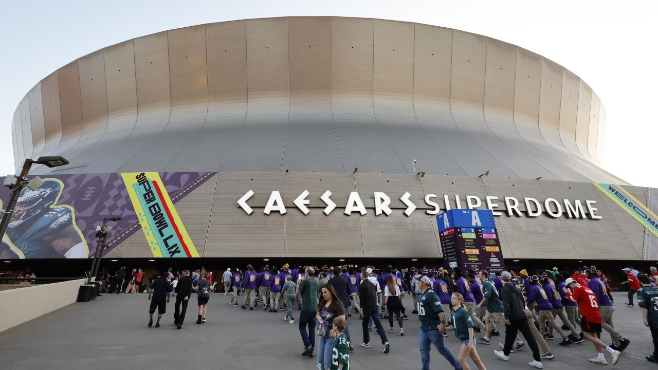 De Muhammad Ali al papa Juan Pablo II, así es el Superdome de Nueva Orleans