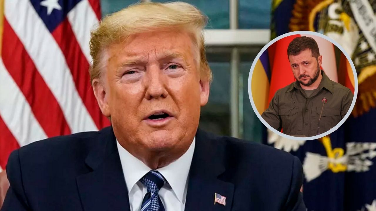 Trump llama "dictador" a Zelenski y le avisa que si no actúa "rápido" su país desaparecerá