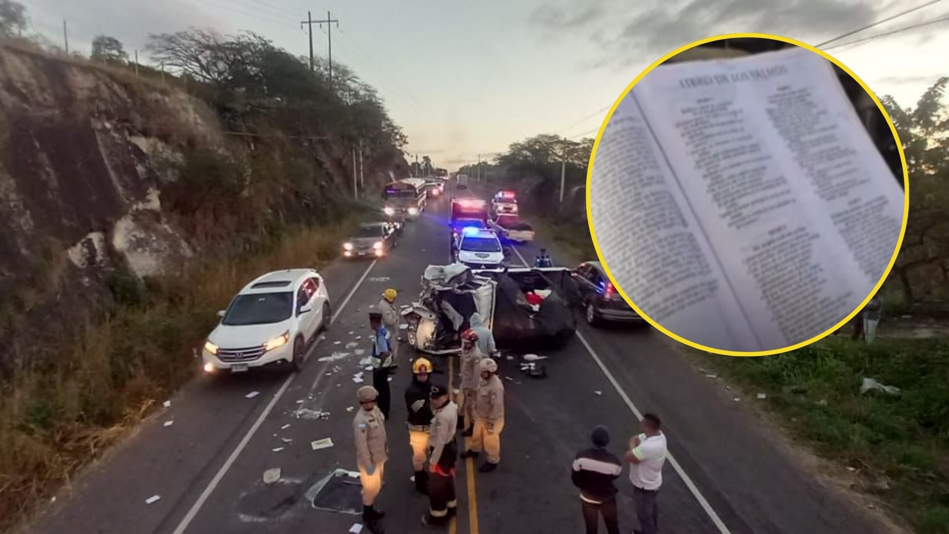 Hallaron una Biblia abierta en accidente donde murieron dos personas ¿En qué versículos quedó?