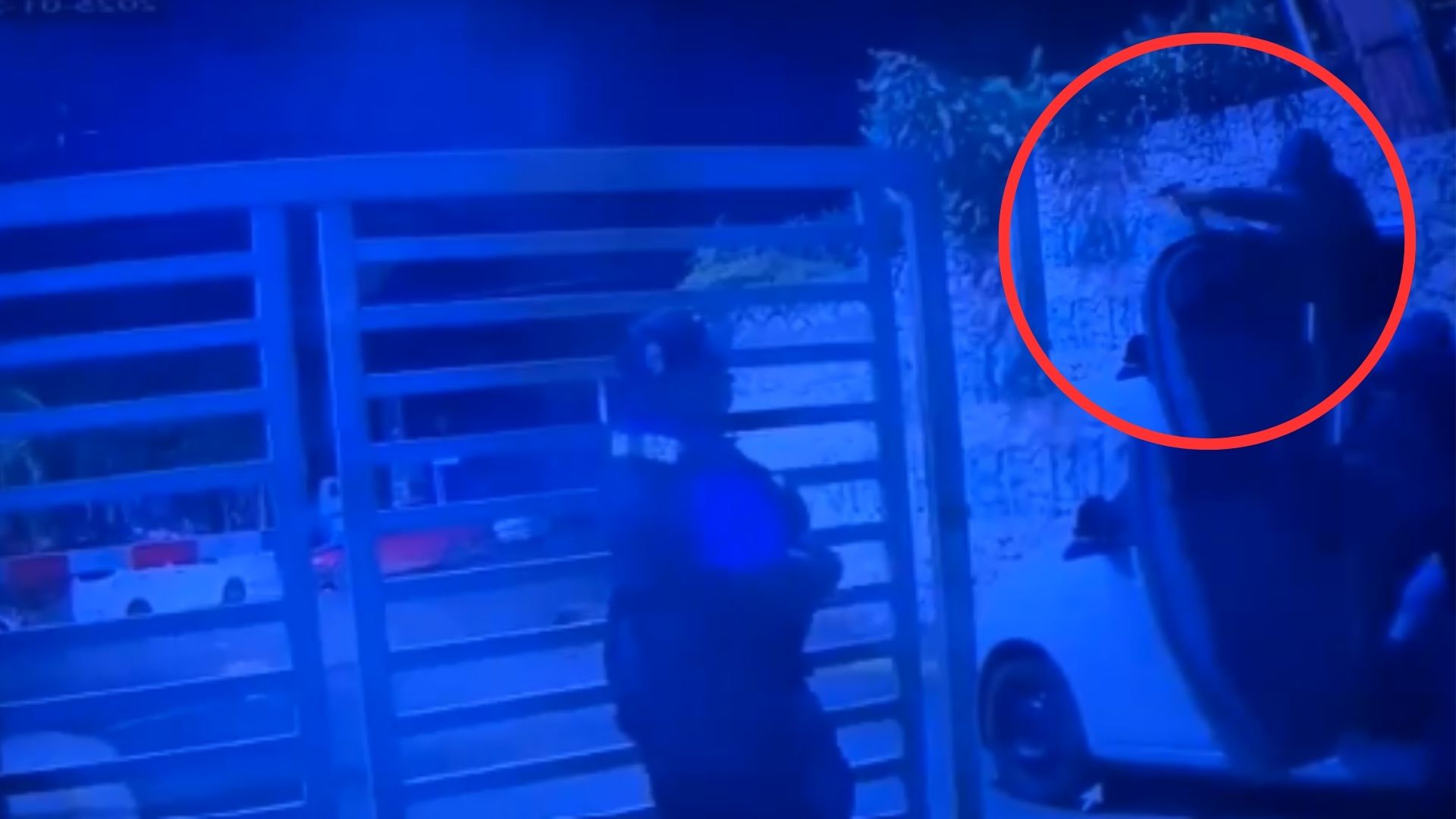 Video revela como sicarios matan a dos guardias de seguridad