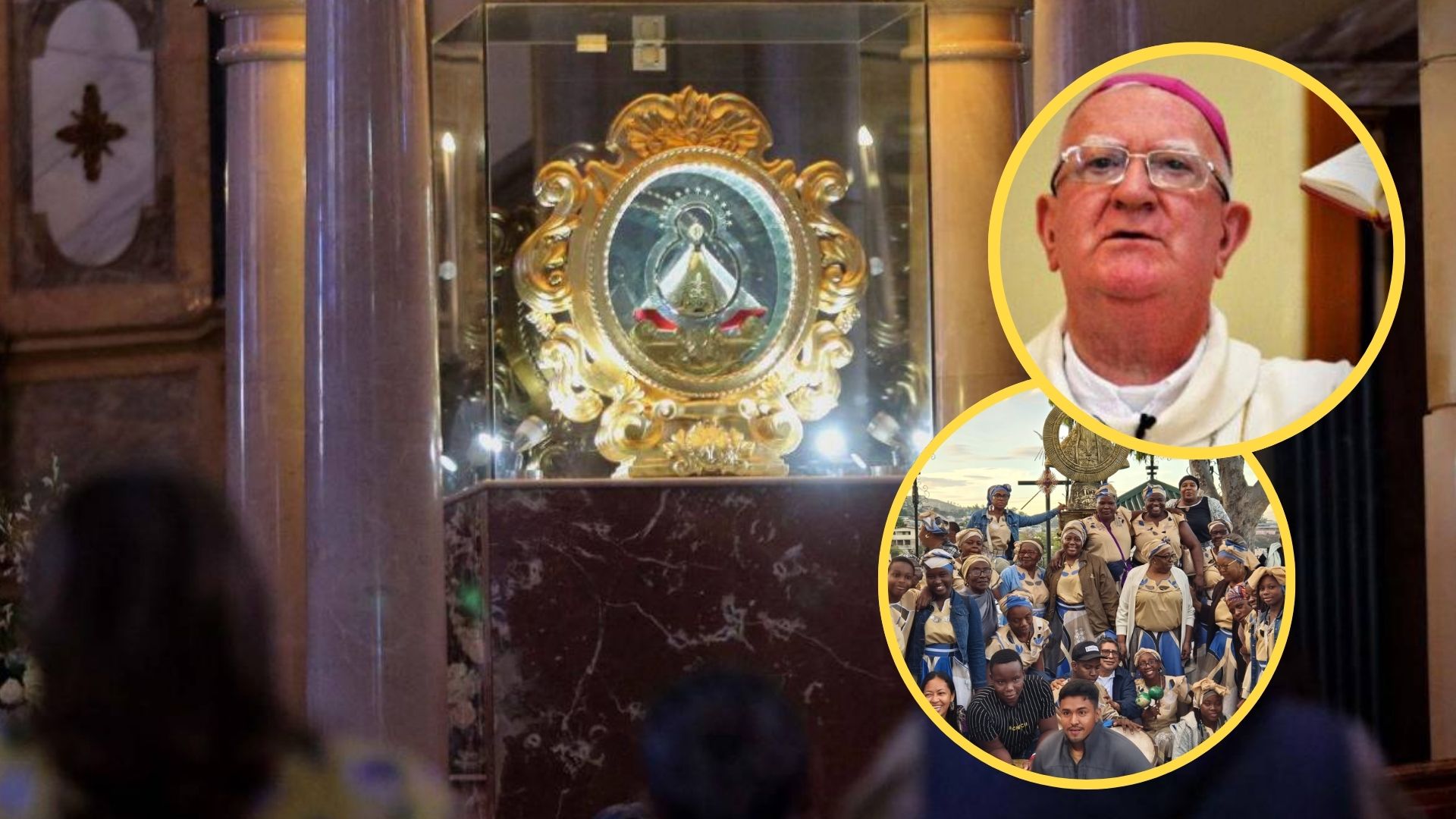 'La Virgen de Suyapa toca el corazón de cada garífuna': monseñor Lenihan durante misa por el 278º aniversario
