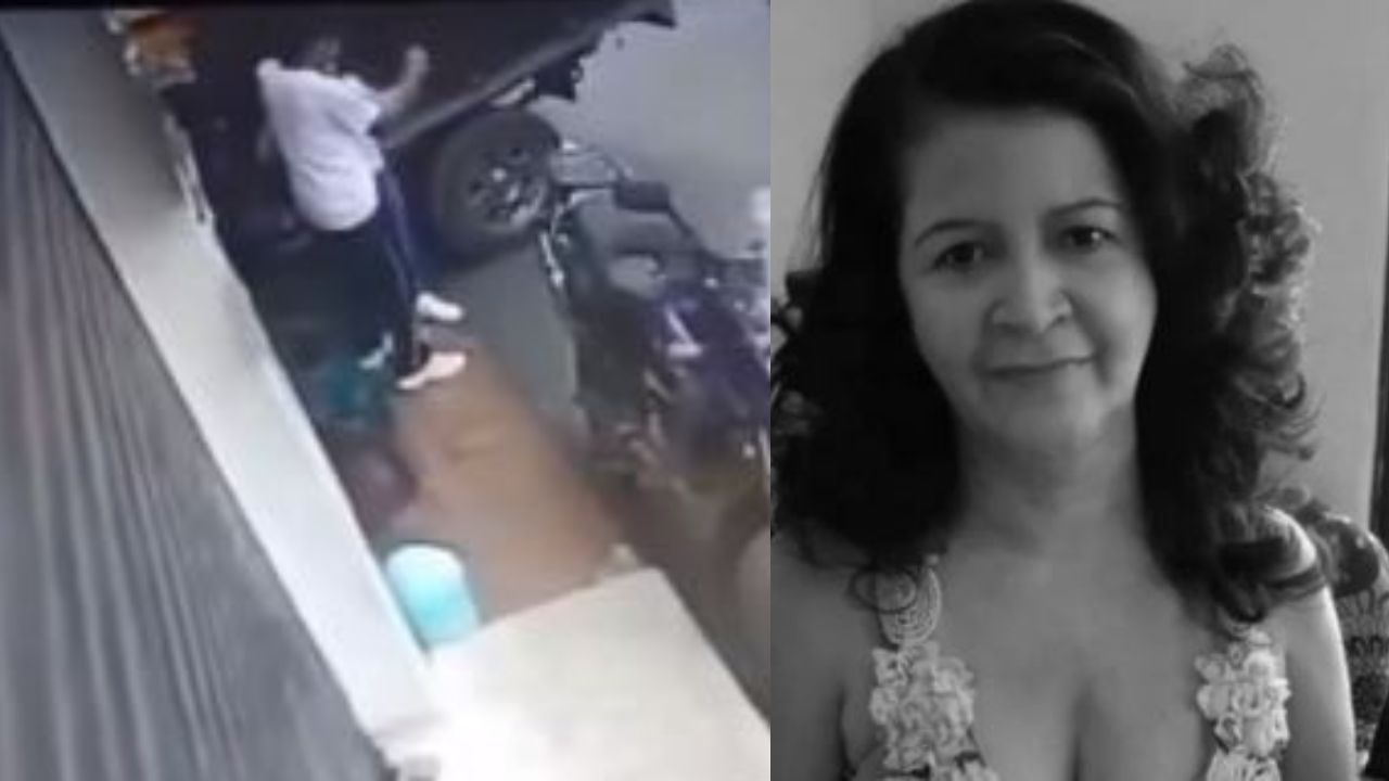 VIDEO:  Joven en clase de manejo con su padre pierde el control y mata a empleada de negocio