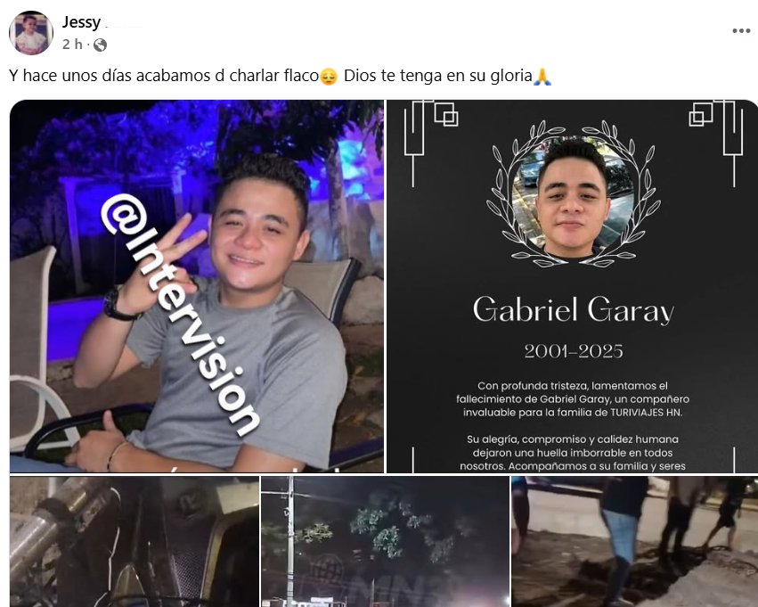 Captura de pantalla del comentario