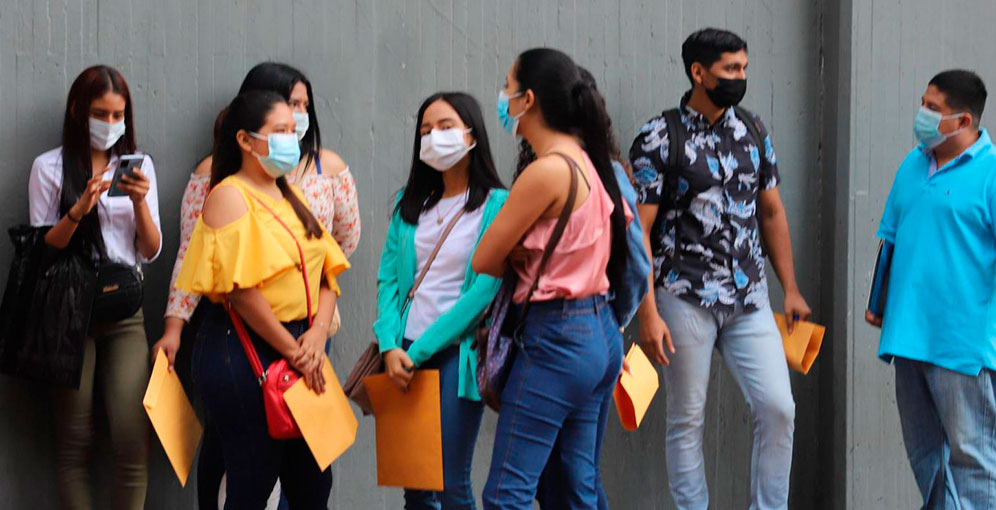 Personas buscando empleo