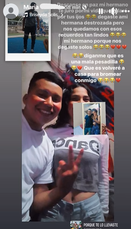 Captura de pantalla de la publicación