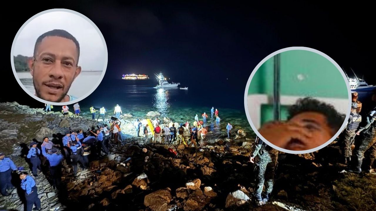 “Estaba sobre el cuerpo de su esposa fallecida”: pescador  rescató a Jairo en Roatán