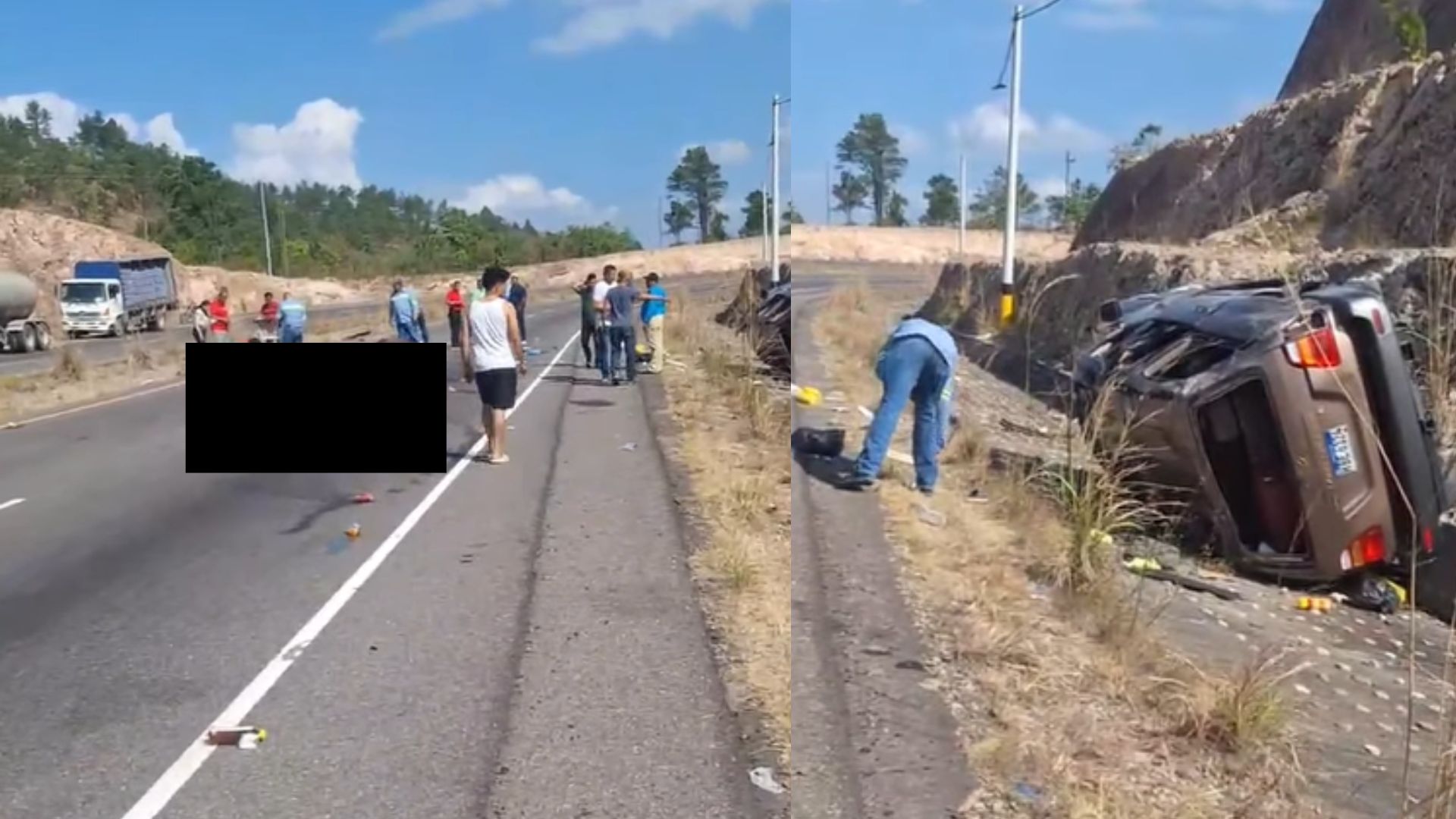 VIDEO: Accidente deja varios heridos en el Canal Seco