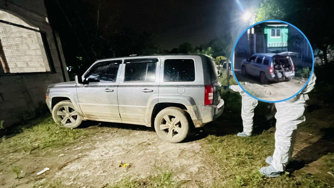Revelan qué hallaron en la camioneta usada en la masacre en colonia de SPS