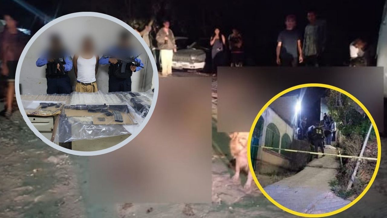 Investigan si detenido participó en masacre de tres en Tegucigalpa