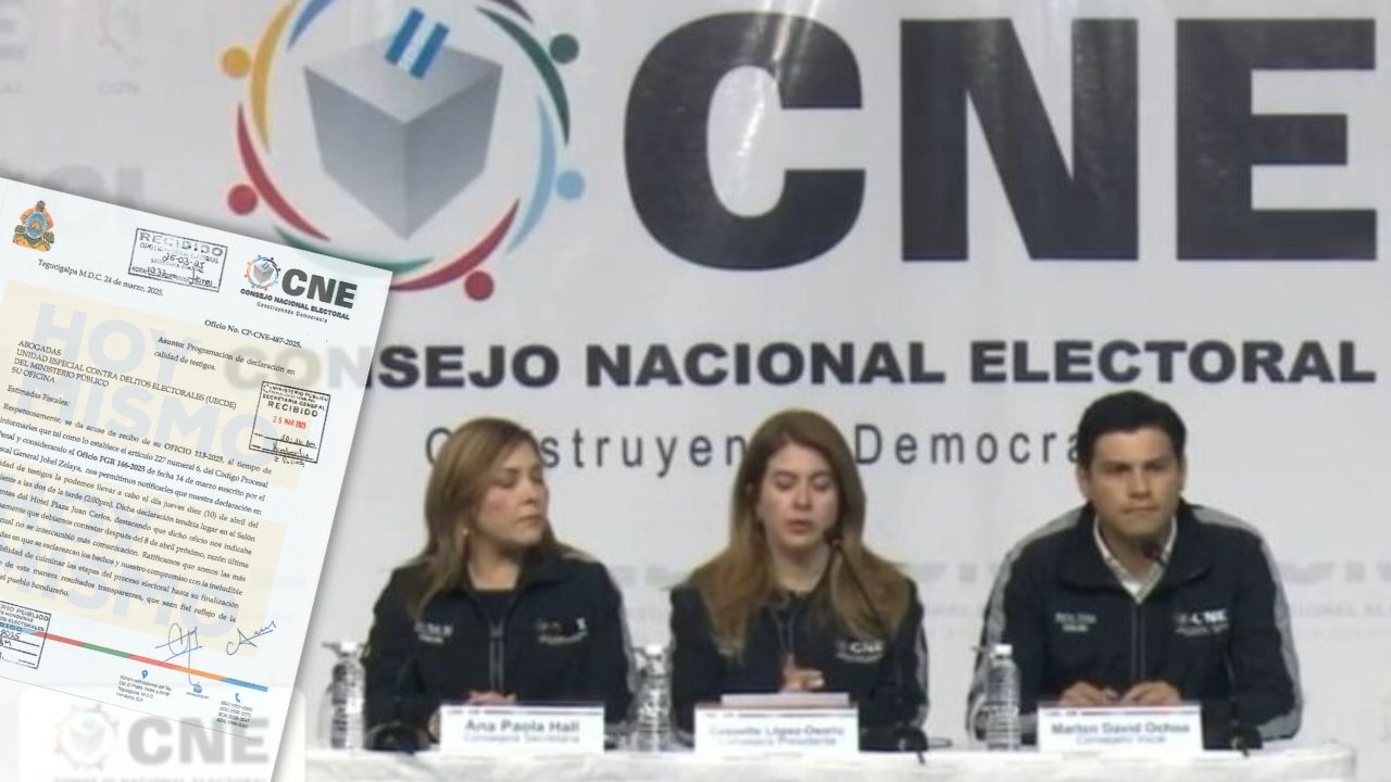 CNE notifica al MP fecha y hora de su comparecencia sobre elecciones primarias