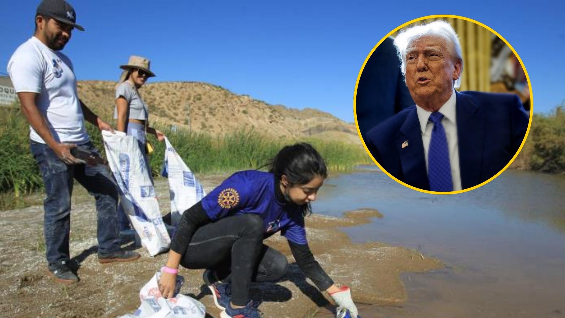 Texas pide a Trump presionar a México por el agua para ese estado
