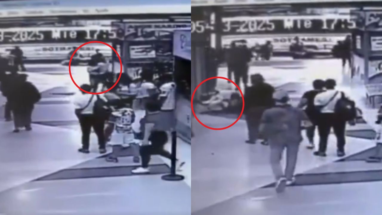 Vídeo: Guardia le disparó a hombre que pedía dinero en un centro comercial