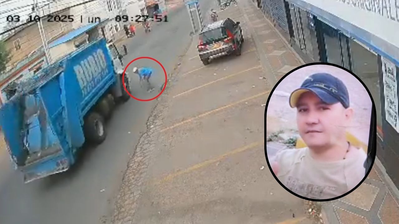 Vídeo: Un hombre muere al lanzarse hacia un camión en movimiento