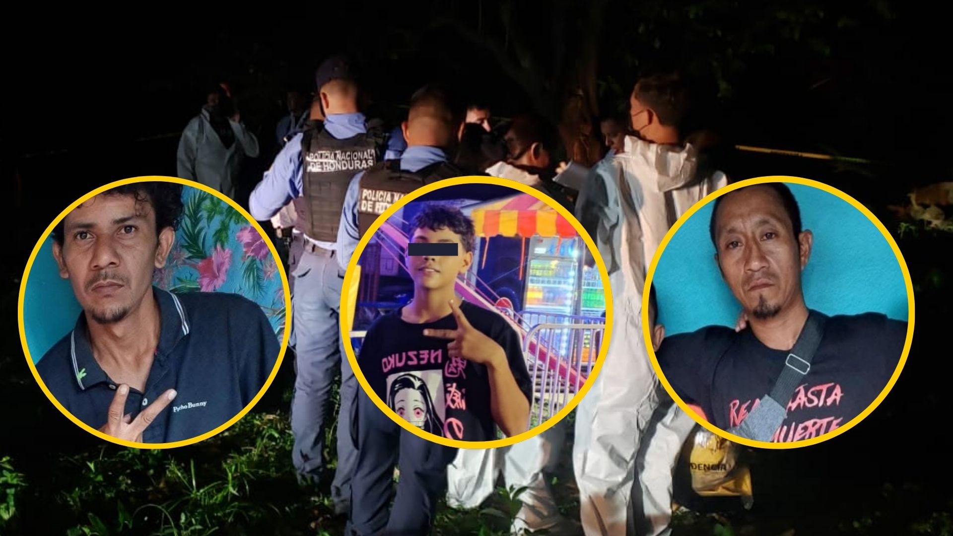 Identifican a víctimas de la masacre en SPS: eran empleados de juegos mecánicos