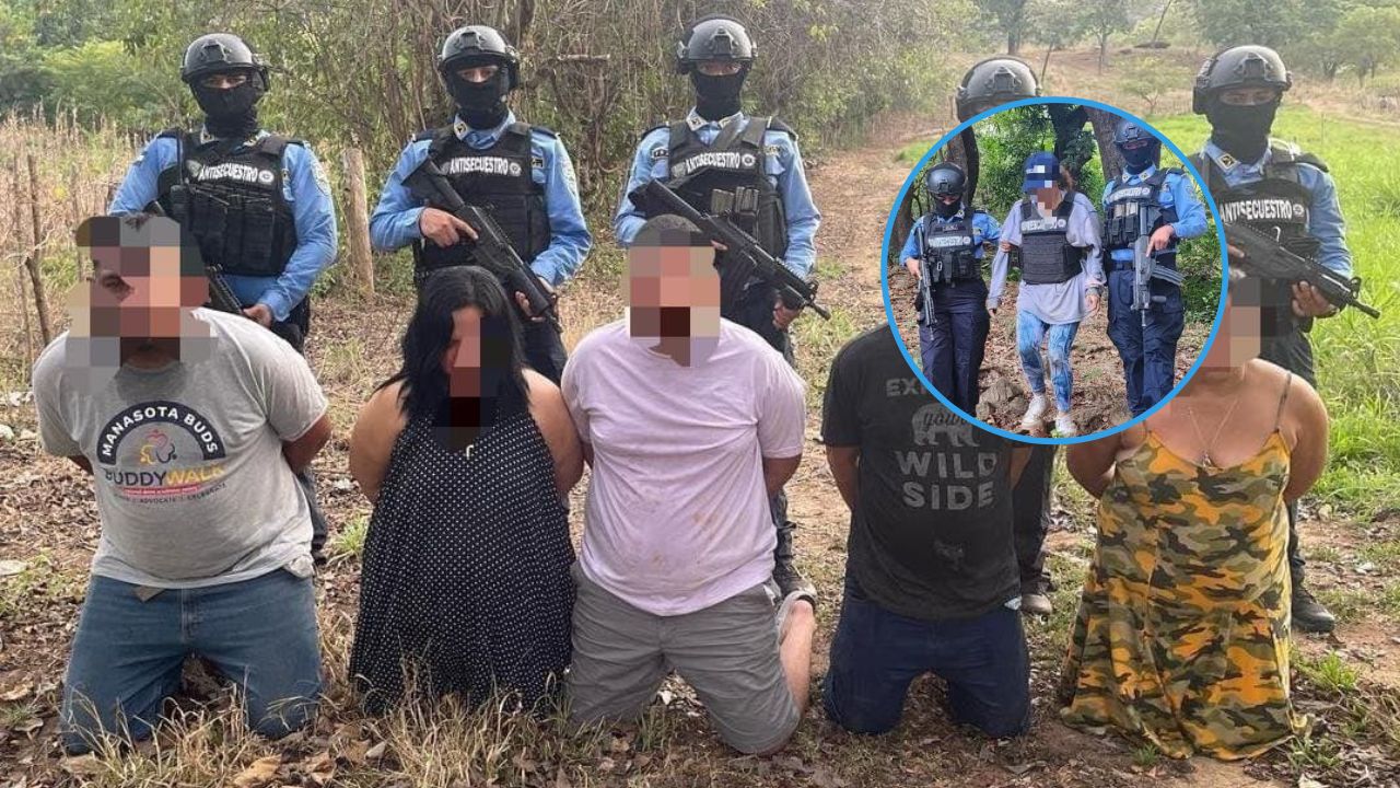 'La tenían al aire libre': revelan cómo la Policía rescató a joven secuestrada