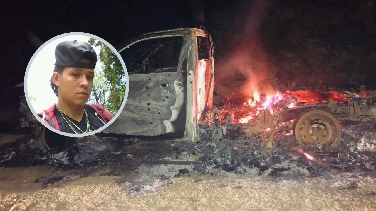 ¿Quién es la persona hallada carbonizada dentro de su auto en Olancho?