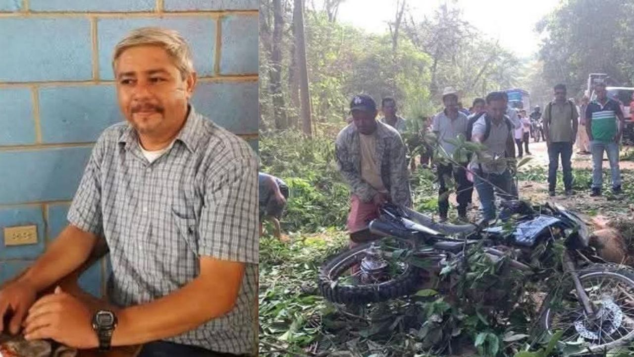 Maestro hondureño muere aplastado por una rama cuando se dirigía a su trabajo