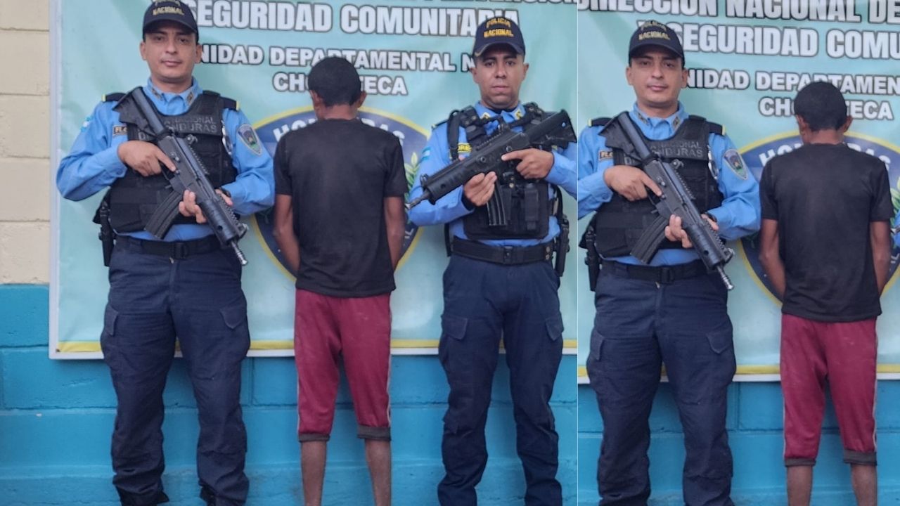 Capturan a menor de 16 años acusado de abusar de su hermana en Choluteca