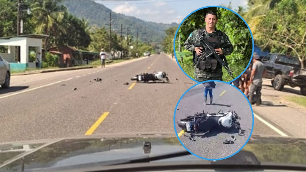 'Lleno de vida': Muere militar hondureño en accidente cuando iba a un velorio