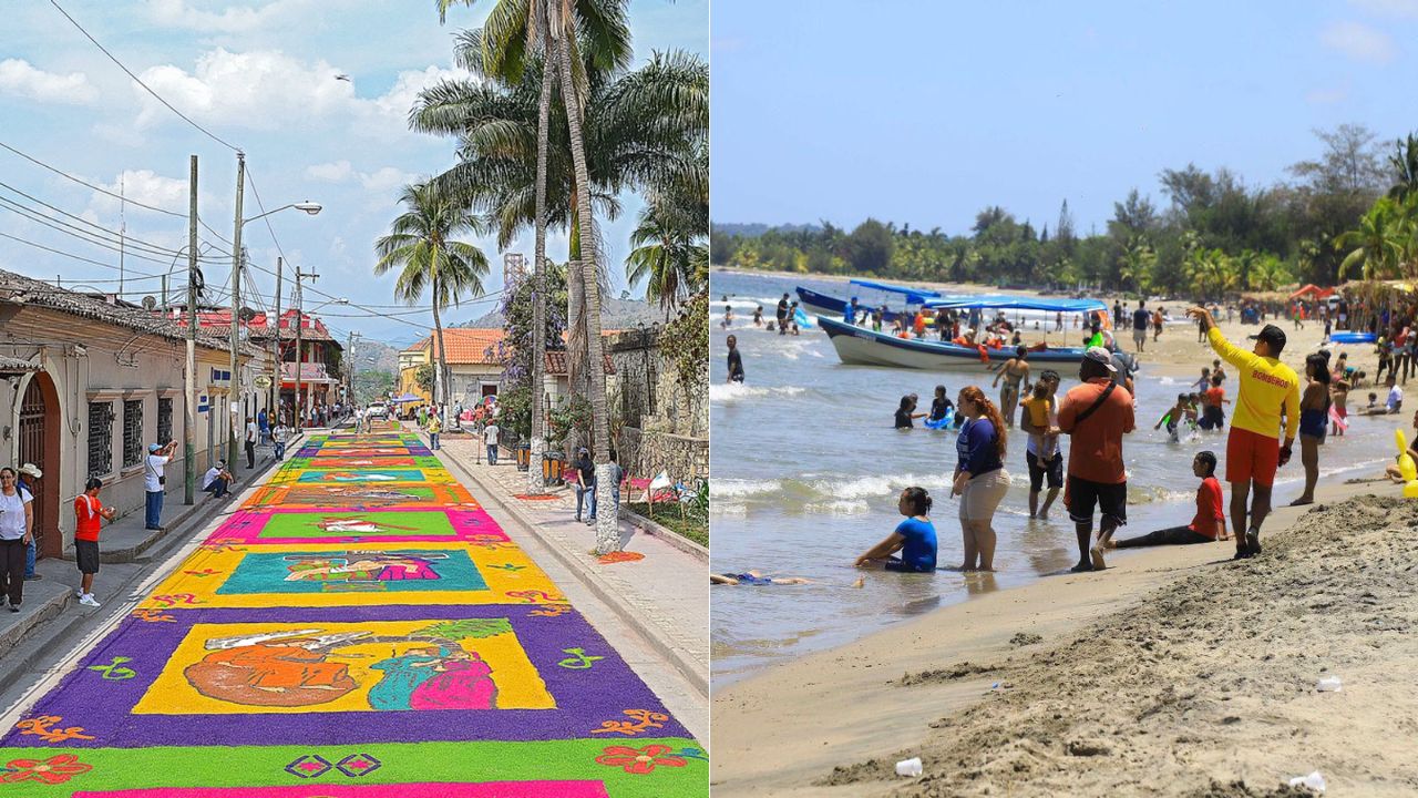Honduras espera unos 50 mil turistas extranjeros para Semana Santa 2025