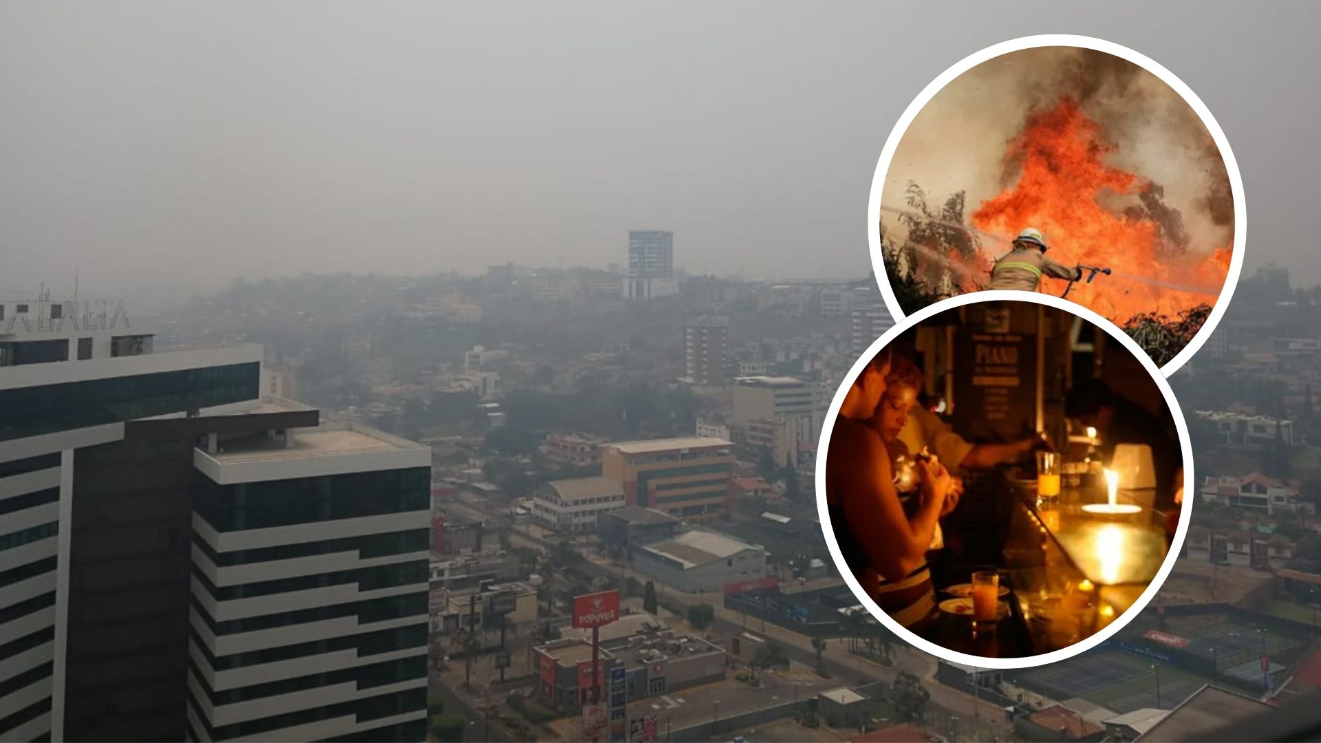 Incendios provocados amenazan al Distrito Central: 'Estaremos rodeados por humo'