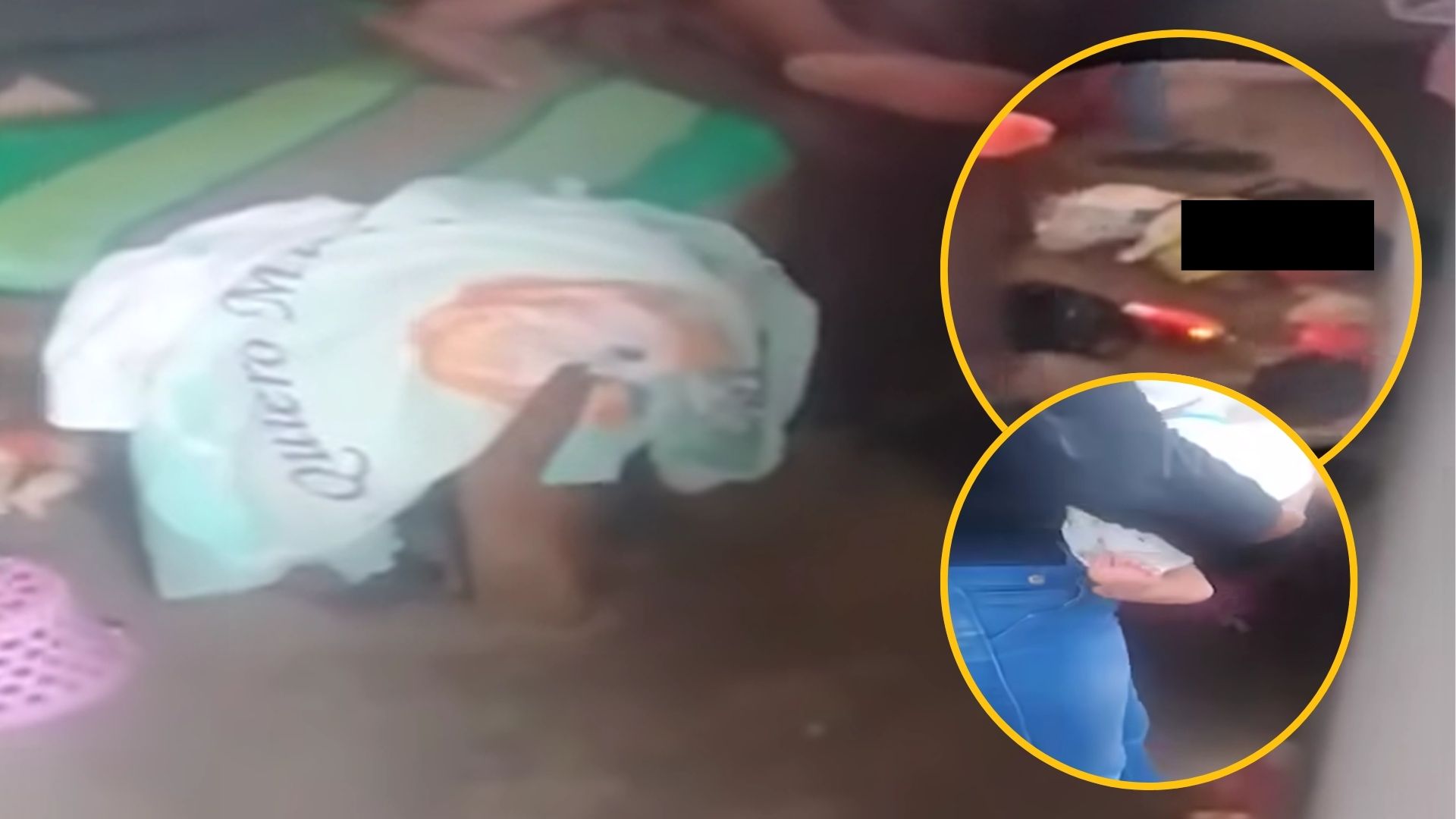 VIDEO: Hallan a recién nacido entre latas de cerveza mientras sus padres dormían