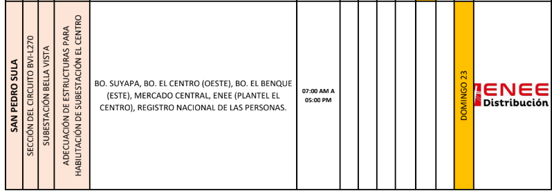Lista de colonias que no tendrán luz pasado mañana