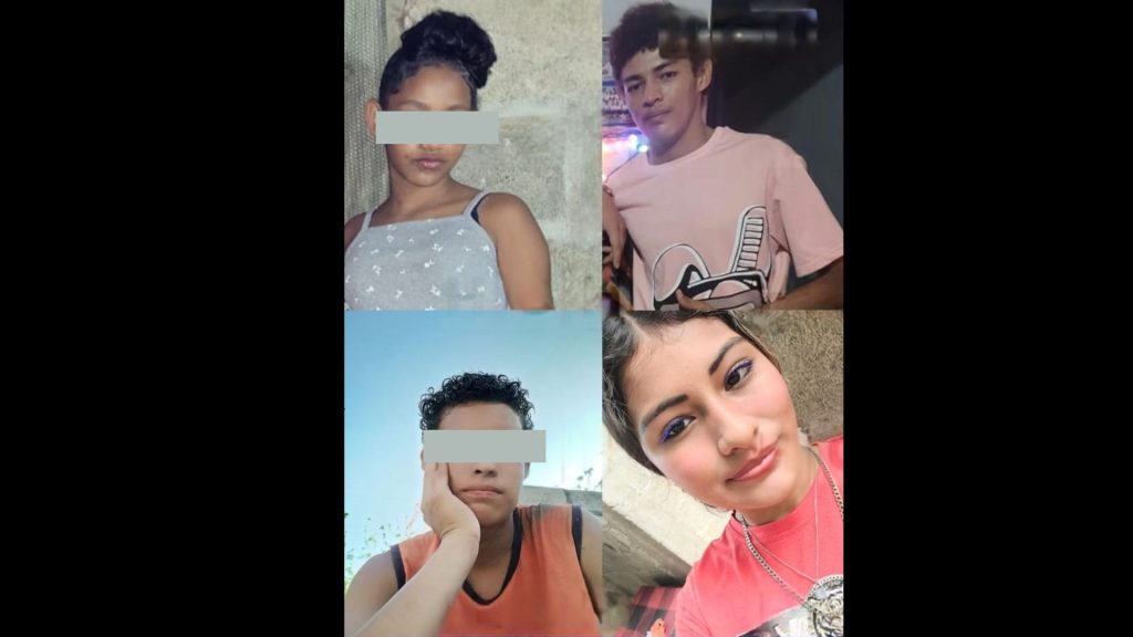 Víctimas de masacre ocurrida en La Ceiba el Jueves Santo