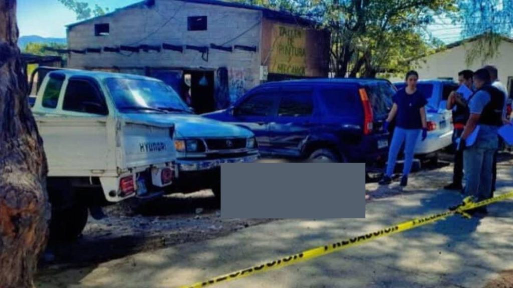 zona del crimen donde mataron a Nelson Orlando Rodríguez Medina