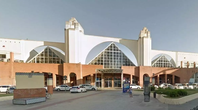 Parte exterior de la estación de buses de Málaga