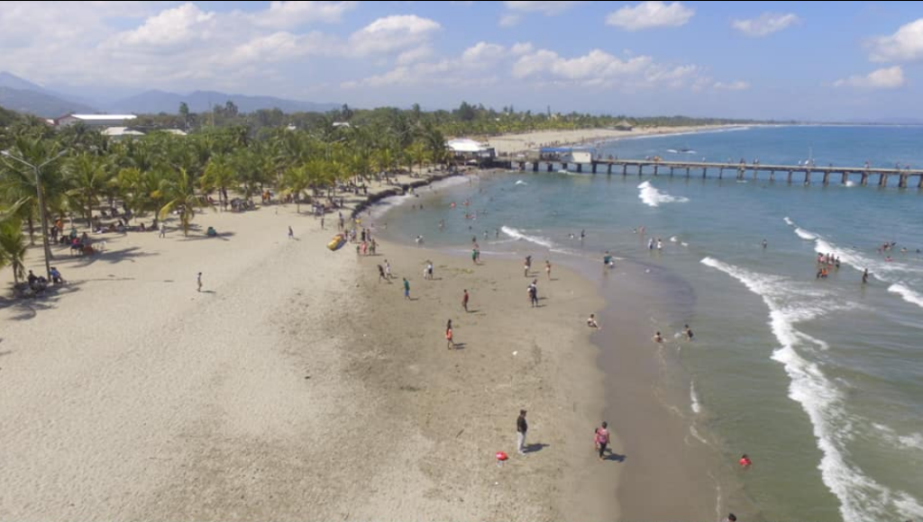 Tela, Atlántida, donde se registró la primera persona ahogada en Semana Santa. Foto: Municipalidad de Tela.
