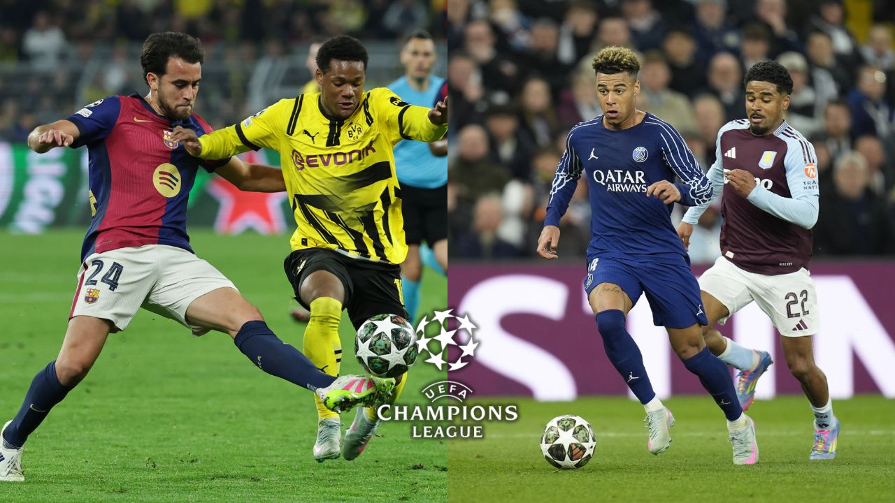 Barcelona y PSG caen, pero están entre los cuatro mejor de la Champions League