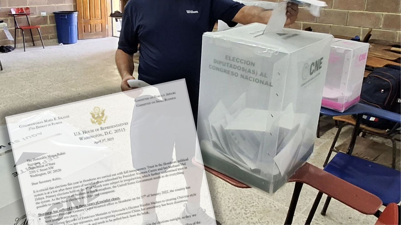 María Elvira Salazar 'pide ayuda' Marco Rubio para elecciones libres en Honduras