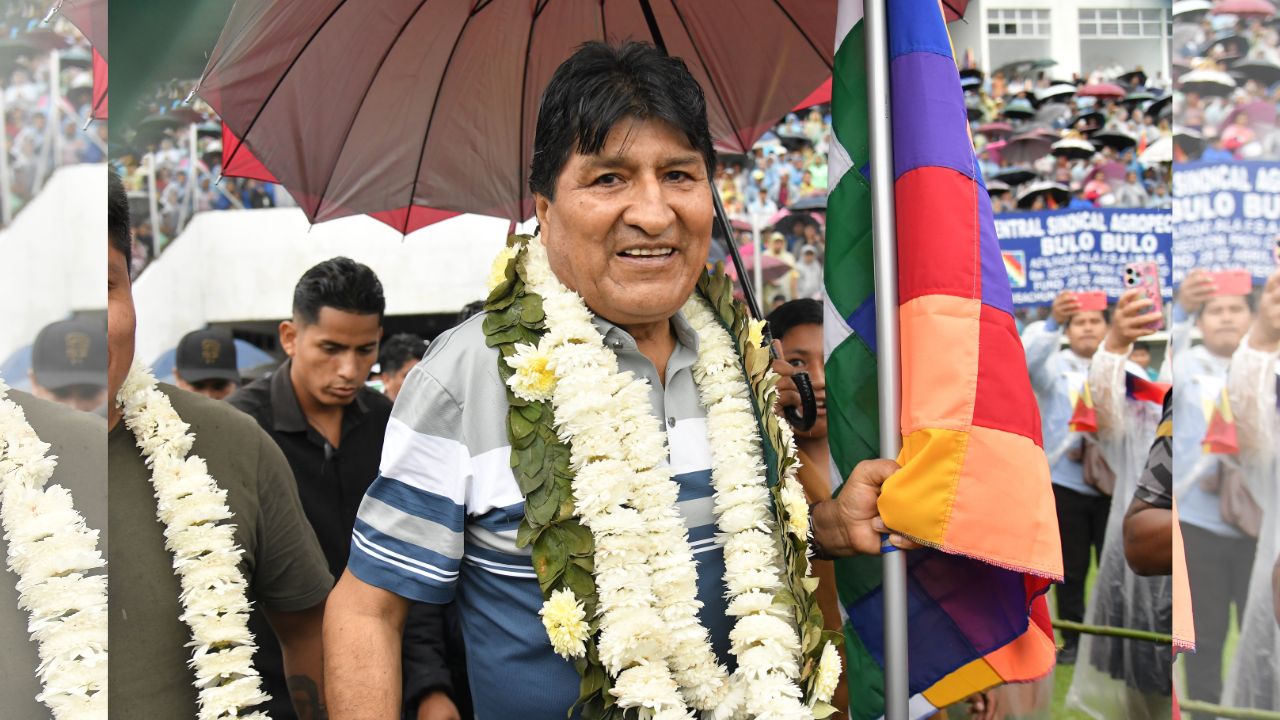 Evo Morales anuncia nuevamente su candidatura a la presidencia de Bolivia