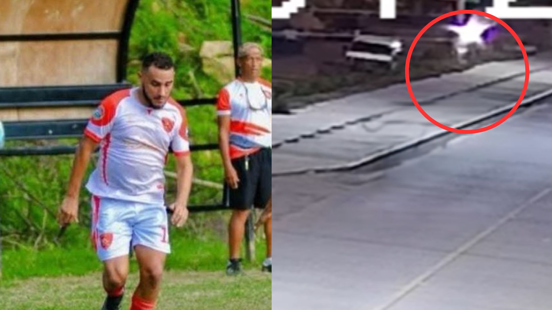 Sale a la luz video del accidente donde murió futbolista hondureño en La Ceiba