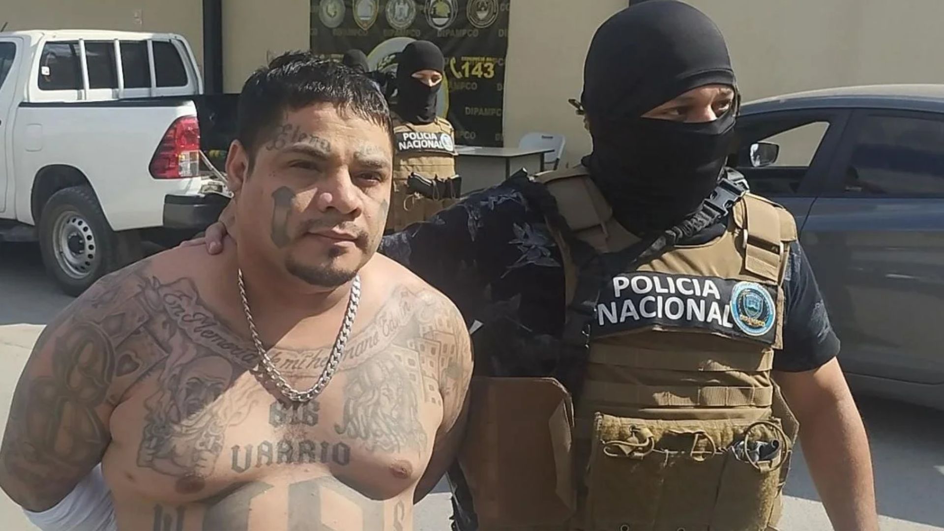 Cae 'El Pequeño', líder de Pandilla 18 que se maquillaba para ocultar tatuajes