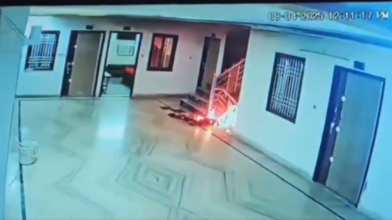 Video: Hombre se quita la vida quemándose en un hotel por 'despecho'
