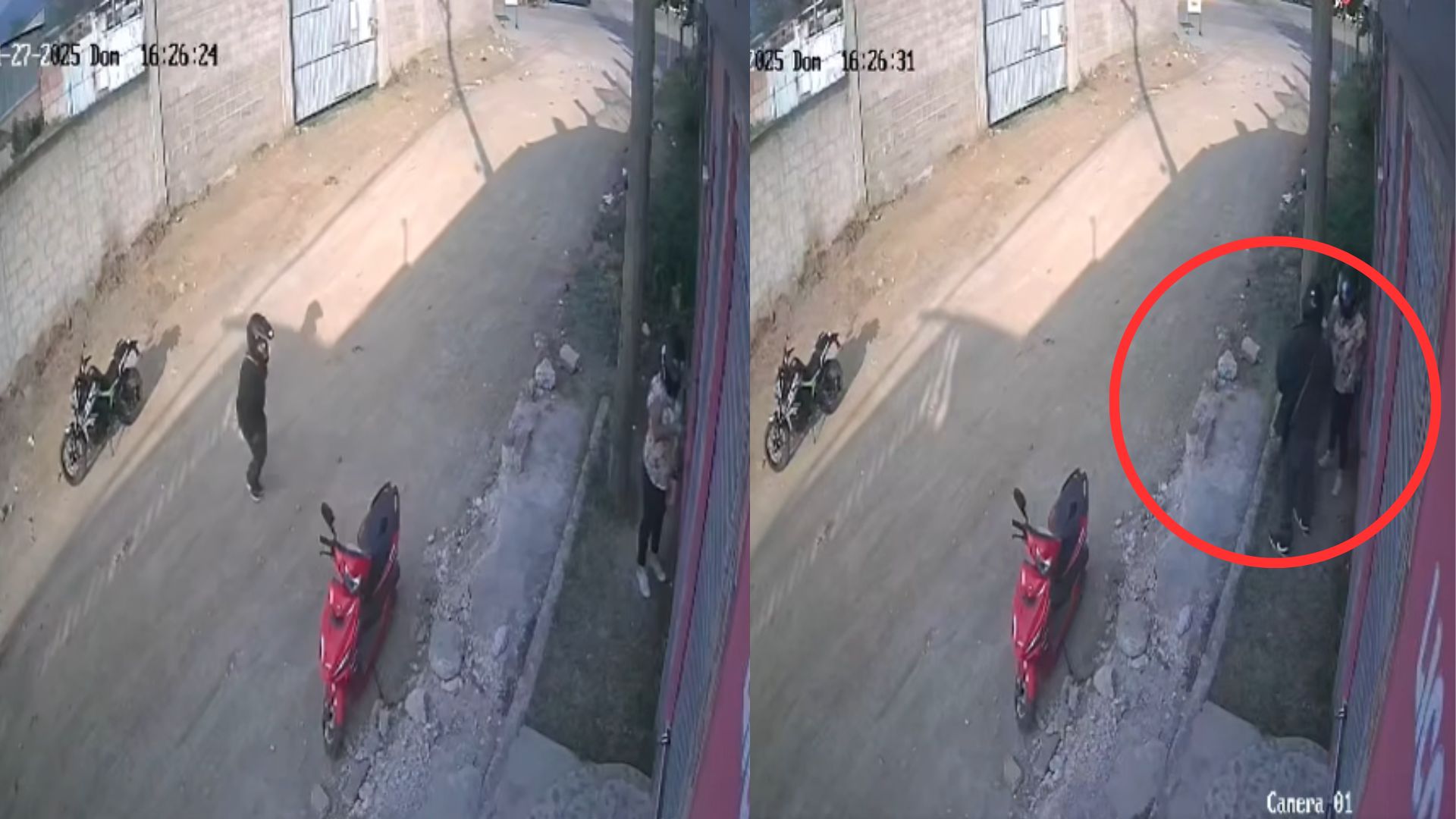 'No me haga daño, por favor': asaltan a mujer en un callejón en Comayagua