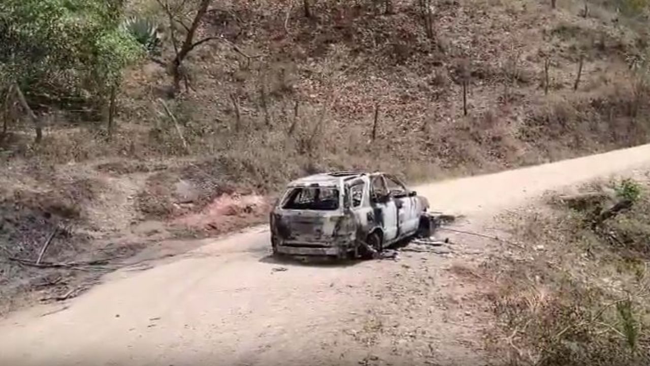 ¿Quién es la persona hallada carbonizada en vehículo en Olancho?