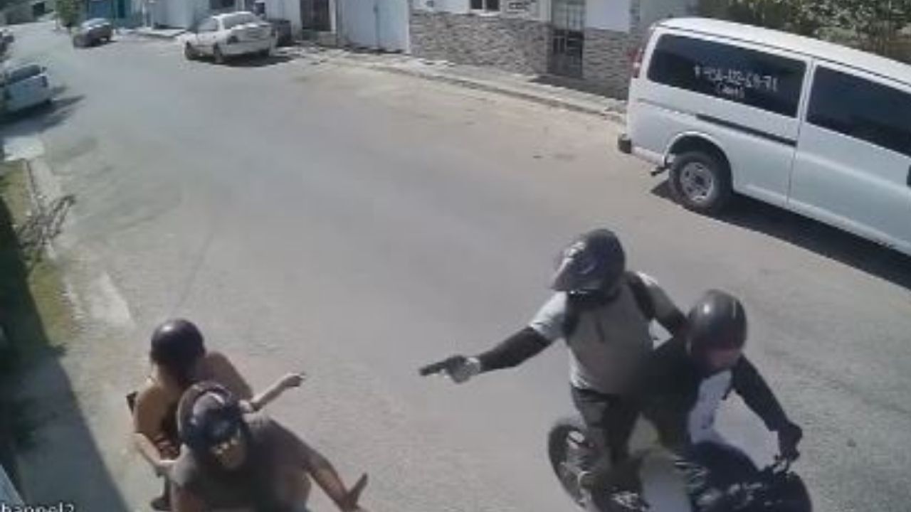 VIDEO: matan a hombre cuando llevaba a su nieta a la escuela